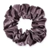 Hodvábna scrunchie - Hot Chocolate „maxi”